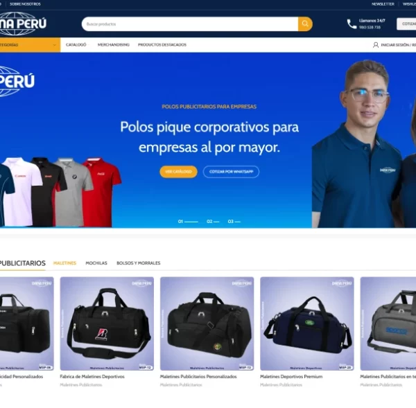 diseño de tienda virtual polospique